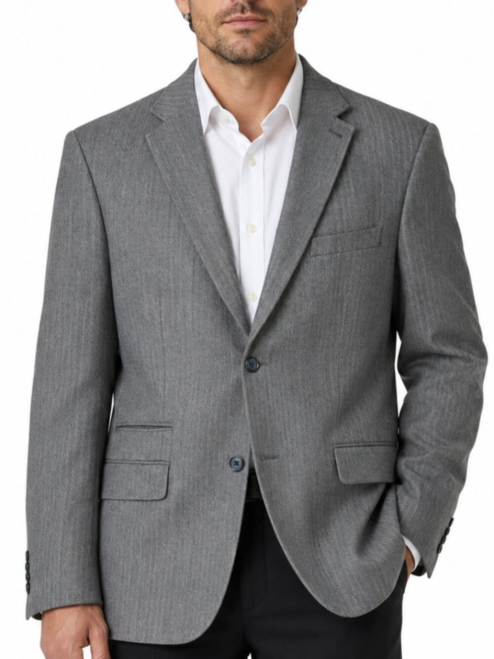 Daniel Hechter Bossarti Biella Tweed Blazer 44R